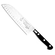 Messermeister Meridian Elite 7-Inch Kullenschliff Santoku