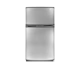 Review Whirlpool  / Whirlpool Gold GR2FHMXVY 21.7 cu. ft. Top-Freezer Refrigerator with SpillGuard Glass Shelves, Humidity-Controlled Crisper, Automatic Ice Maker and Reversible Door: Monochromatic Stainless Steel