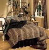 Leopard Print Bedding Set - Queen