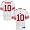 Eli Manning Youth Jersey: Reebok White Replica #10 New York Giants Jersey - Large (14-16)