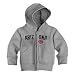Arizona Diamondbacks Infant Zip Hood by Soft as a Grape - Heather Grey 6 Months