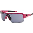 Fox Racing The Duncan Sport Men's Sportswear Sunglasses w/ Free B&F Heart Sticker Bundle - Hot Pink/Grey