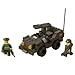Hohong - Children Intellect training / Smart Thinking Training Plastic Blocks - Double Barreled Gun Vehicle  : image