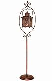 Abner Hanging Lantern 73'hx16'w Brown/gray