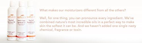Soft Skin Company - Stretch Softly® Stretch Mark Prevention and Specialty Oils for Dry Skin - All Natural - Made in the USA - Swaddling Oil