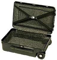 Porter Case - PC II-STD - PC II Standard Hardside Wheeled Luggage - Black -