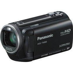 Panasonic HDC-TM80K HD Twin Memory Camcorder (Black)
