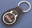 Houston Astros Leather Keychain