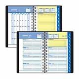 At-A-Glance 76-02-05 Quicknotes weekly/monthly hourly appointment book, 4-7/8 x 8, black