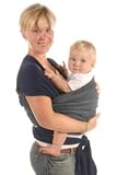 Moby Wrap Inc. Moby D Wrap Navy/Charcoal Fleece