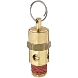 Control Devices ST Series Brass ASME Safety Valve, 125 psi Set Pressure, 1/4" Male NPT