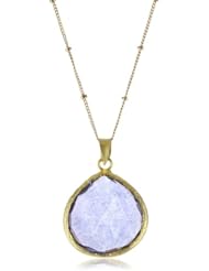Coralia Leets Jewelry Design "Long Gold Filled" Blue Mystic Topaz Necklace, 17"