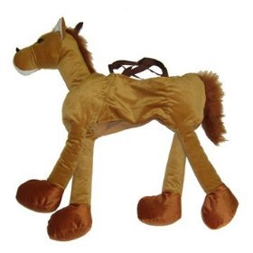 Plush Animal Western Horse Cowboy Play Toy Costume