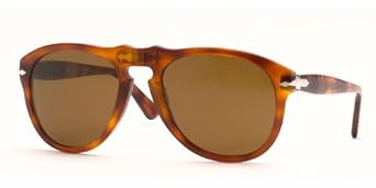 Click here to buy Persol Mens 0PO0649 Polarized Round Sunglasses by Persol.