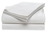 Venus 800-Thread-Count 100% Cotton King Sheet Set, White
