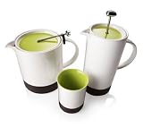 Menu Coffee Press in Bone China and Silicone