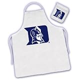 DUKE BLUE DEVILS OFFICIAL CHEF'S APRON + OVEN MITT