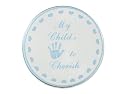 Child to Cherish My Child's Handprint To Cherish in Blue