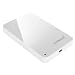 Intenso Memory Station 500GB externe Festplatte (6,4 cm (2,5 Zoll), USB-Y Kabel) wei�
