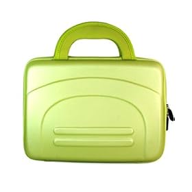 Haier HLT71 7-Inch Portable LCD TV Eva Green Cube Carrying Case Bag Pouch Cube, 30 Day Customer Satisfaction Warranty