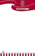 Turner CLC Stanford Cardinal Notepads, 5 x 8 Inches, 2 Packs (8170295)