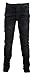 KooL J Mens Panel Biker Zippers Vintage Cotton Stretchy Denim Slim Straight Jeans