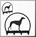 Grey Hound 4 Hook Holder