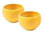 Livestrong by Chantal Jasmine Tea Cup, Set of Two, Glossy Golden Gloss Yellow