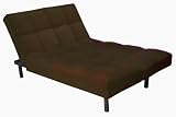 Mac at Home Upright Sofa Bed, Mahogany Brown
