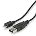USB mini Cable, Type A standard to Type B MICRO, 1.8 Meter (6ft)