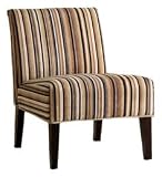 Homelegance Lifestyle Armless Lounge Chair - Striped