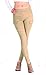 Mascara Women's Colored Skinny Jeans Jeggings Cargo Pants Elastic Waist