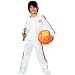 High School Musical Deluxe Troy Warm-Up Jersey with Basketball Costume