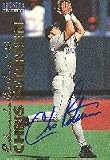 Chris Petersen, Colorado Rockies Autographed Card