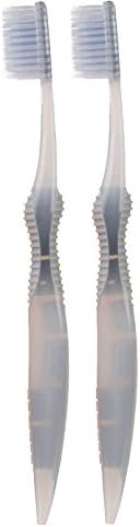 Multi-Pack - Sofresh Flossing Toothbrush - Adult Size | Your Choice of Color | (2-Pack, Grey)