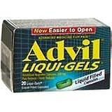 Advil Advanced Medicine For Pain, 200 Mg, Liqui-Gels 20 Ea (3 pack)