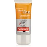 Neutrogena Rapid Clear Acne Defense Face Lotion, 1.7 Ounce (Pack of 3)