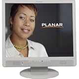 Planar PL1910M-WH 19-Inch Digital/Analog LCD Monitor with Speakers (White)