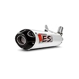 Big Gun Exhaust 07-1002 ECO MX Silver Slip On Exhaust for Honda by Big Gun Exhaust Systems