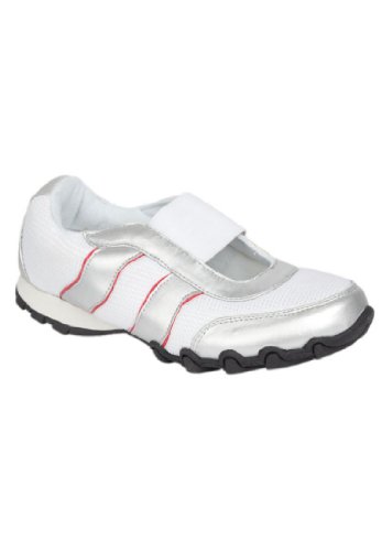 Sneaker, The Porsha From Cv Sport By Comfortview (Silver,11 W)