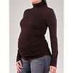 A Pea in the Pod Collection: Long Sleeve Side Ruched Maternity Sweater
