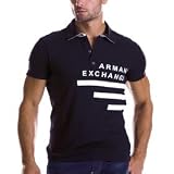 Armani Exchange Racing Stripe Polo