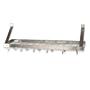 Royce Lighting RF43/BS Home Accents 35 Inch Metal Pot Rack Brushed Steel