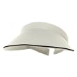 Piping Clip On Visor-White W36S38C