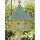 Bird House - Carousel (Pickled Finish) (24 tall x 25 dia)