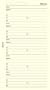 Filofax Papers Name, Address, E-mail, Phone, Fax, Mobile Pocket Size - FF-210253