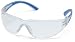 Cortez Navy Temples Clear Lens Safety Glasses