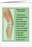 Knee Surgery Get Well Card