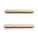 Ruban Retina 12-inch GOLD Rubberized Hard Case and Keyboard Cover for MacBook 12