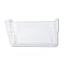 Rubbermaid Stak-A-Filet Single Wall Pocket, Letter Size, Clear (RUB48714)